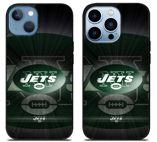 New York Jets Background iPhone 13 | 13 Mini | 13 Pro | 13 Pro Max Case