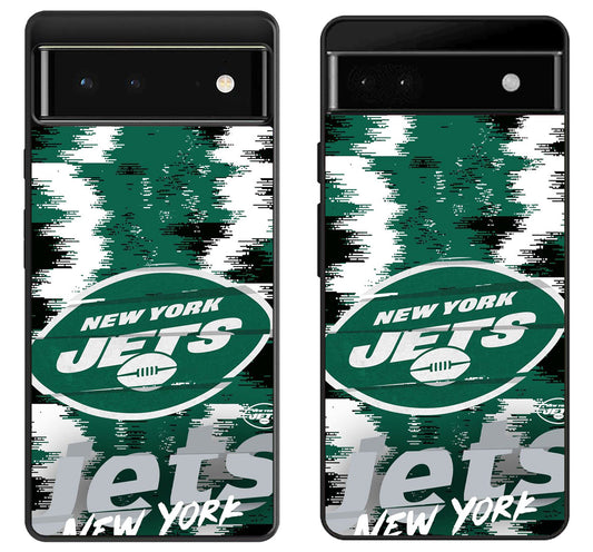New York Jets Colorfull Google Pixel 6 | 6A | 6 Pro Case