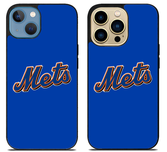 New York Mets Logo iPhone 14 | 14 Plus | 14 Pro | 14 Pro Max Case