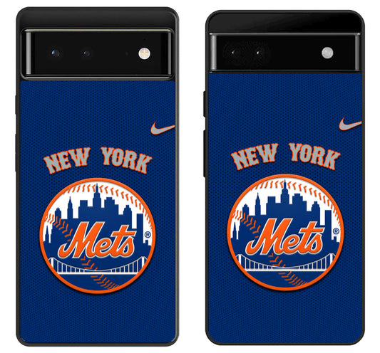 New York Mets Style Google Pixel 6 | 6A | 6 Pro Case