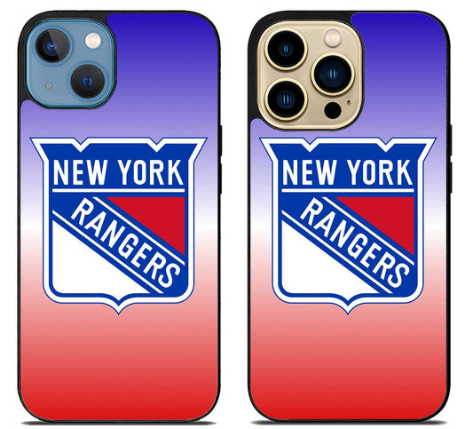 New York Rangers Color iPhone 14 | 14 Plus | 14 Pro | 14 Pro Max Case