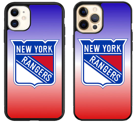 New York Rangers Color iPhone 12 | 12 Mini | 12 Pro | 12 Pro Max Case