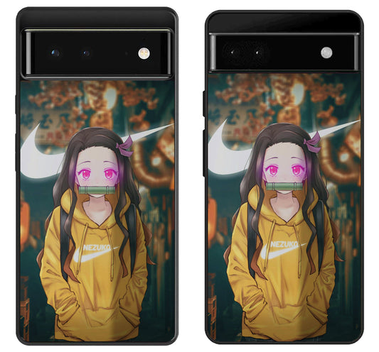 Nezuko Kamado Demon Slayer Google Pixel 6 | 6A | 6 Pro Case