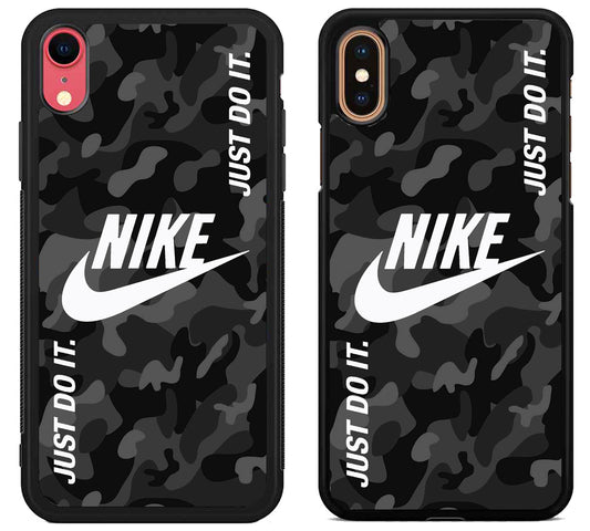 Nike Black Camo iPhone X | Xs | Xr | Xs Max Case
