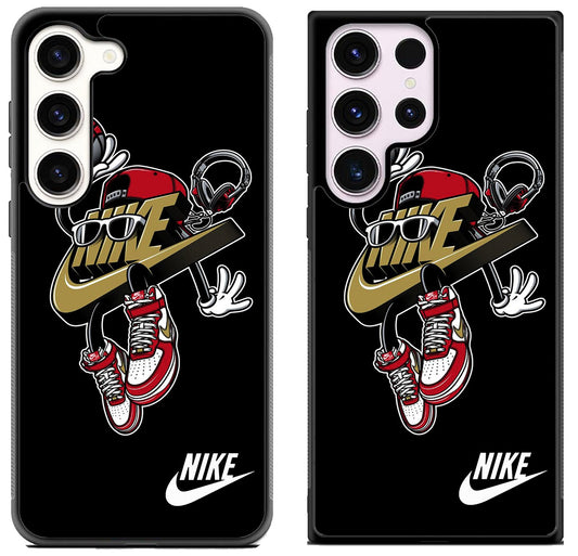 Nike Jump Black Samsung Galaxy S23 | S23+ | S23 Ultra Case