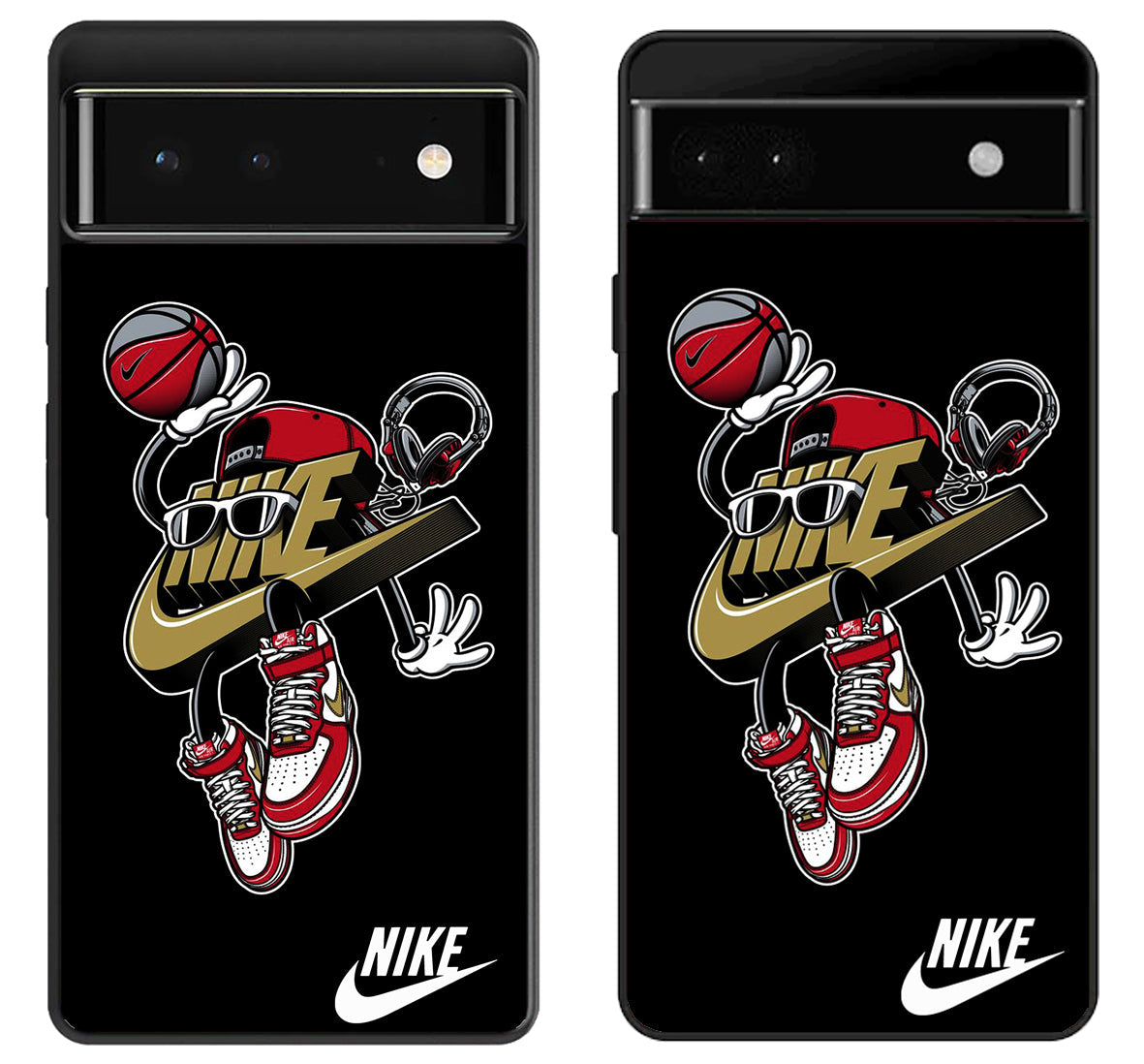 Nike Jump Black Google Pixel 6 | 6A | 6 Pro Case