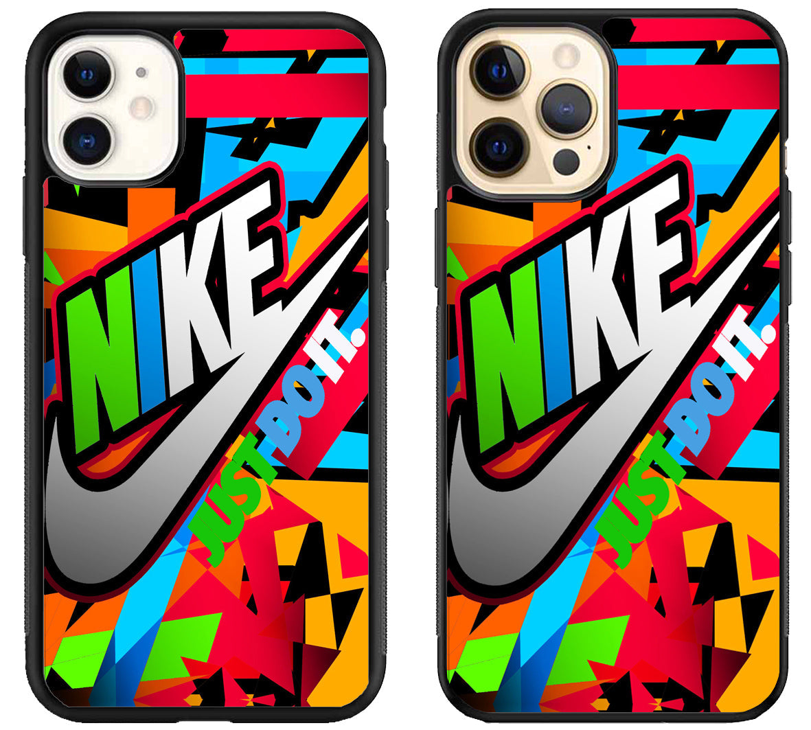 Nike Just Do it Colorfull iPhone 12 | 12 Mini | 12 Pro | 12 Pro Max Case