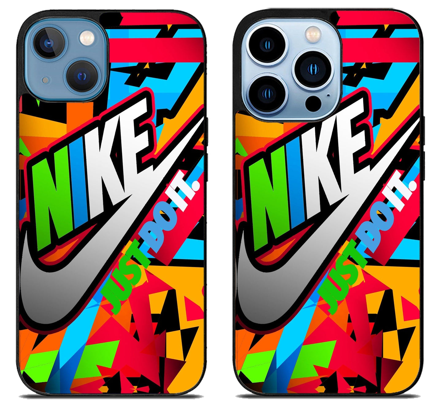Nike Just Do it Colorfull iPhone 13 | 13 Mini | 13 Pro | 13 Pro Max Case