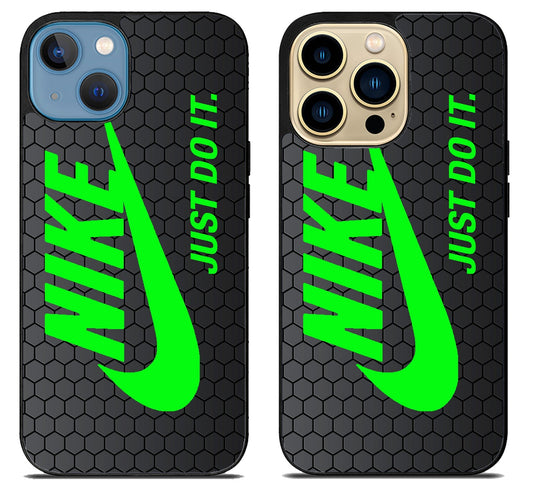Nike Logo Green iPhone 14 | 14 Plus | 14 Pro | 14 Pro Max Case