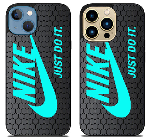 Nike Mint Hexagon iPhone 14 | 14 Plus | 14 Pro | 14 Pro Max Case