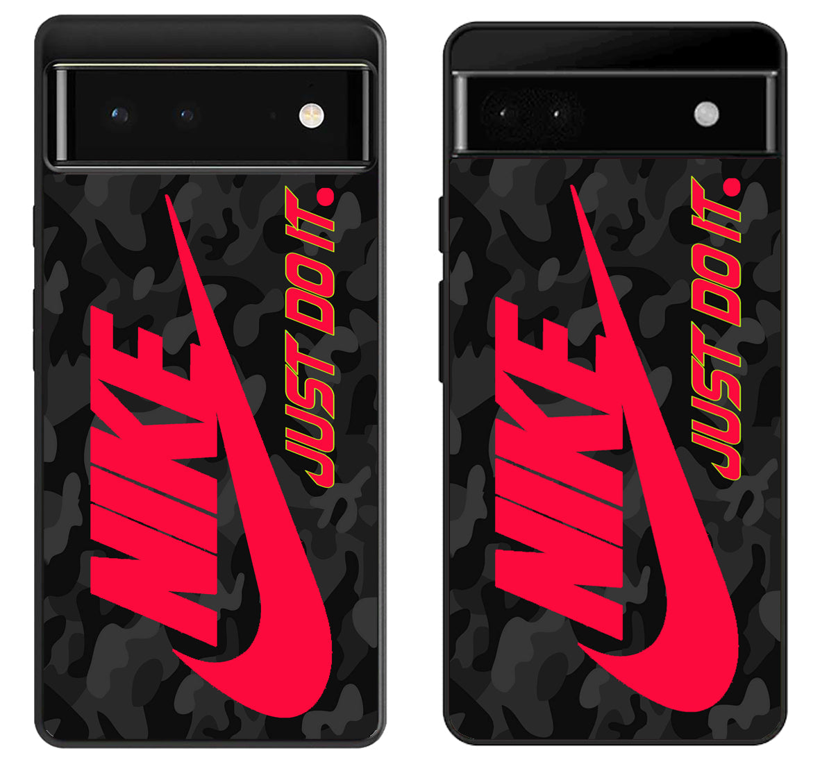 Nike Red Camo Google Pixel 6 | 6A | 6 Pro Case