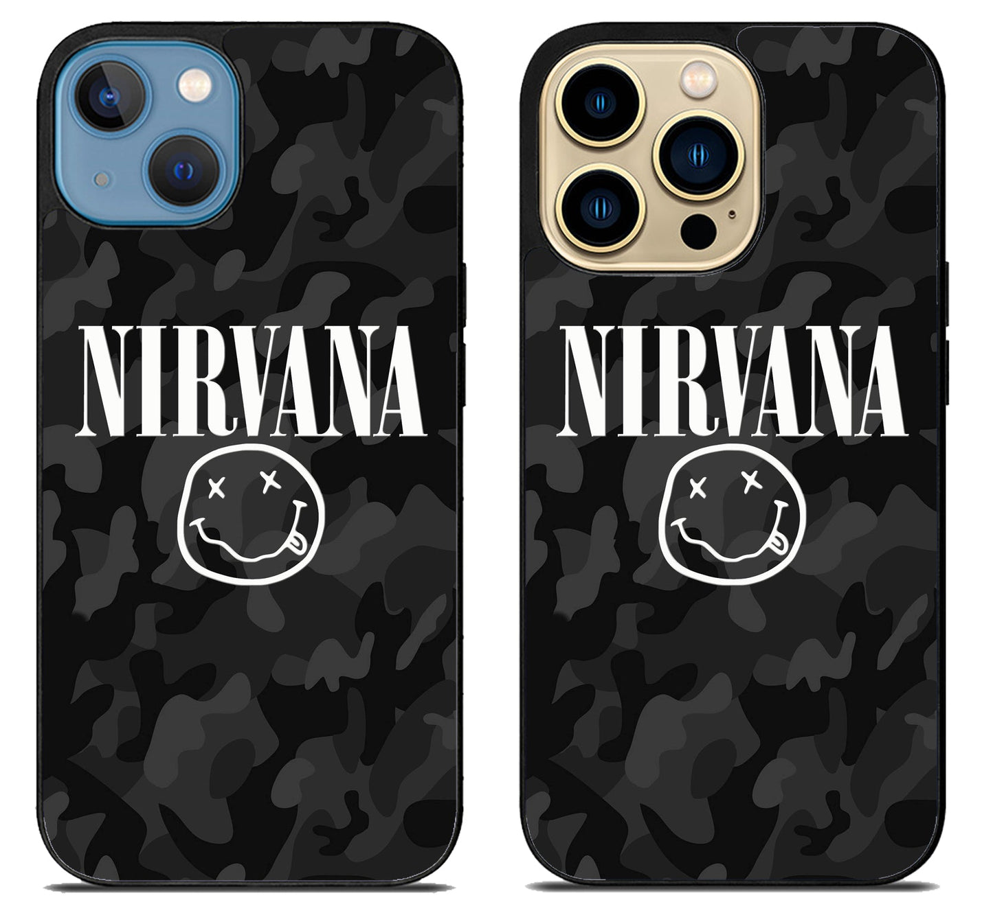 Nirvana Camo iPhone 14 | 14 Plus | 14 Pro | 14 Pro Max Case