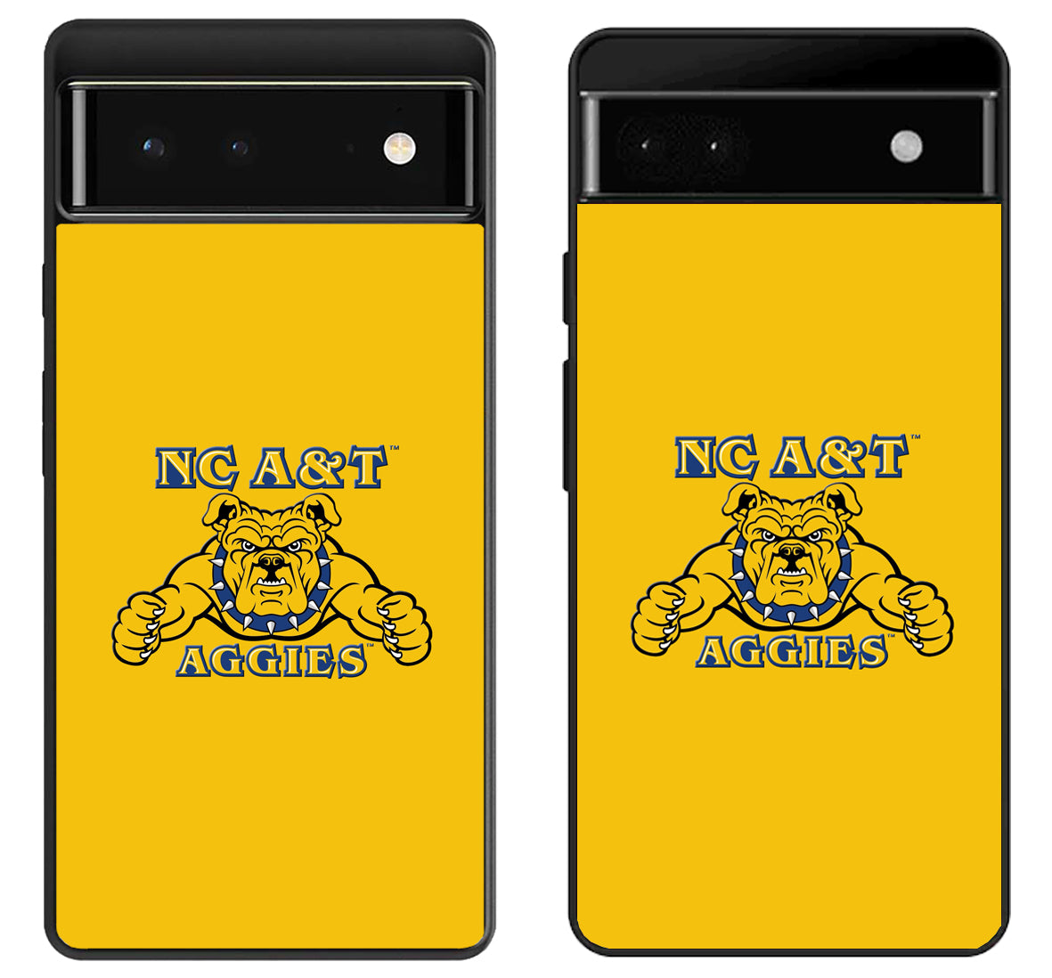 North Carolina A&T Aggies Logo Google Pixel 6 | 6A | 6 Pro Case
