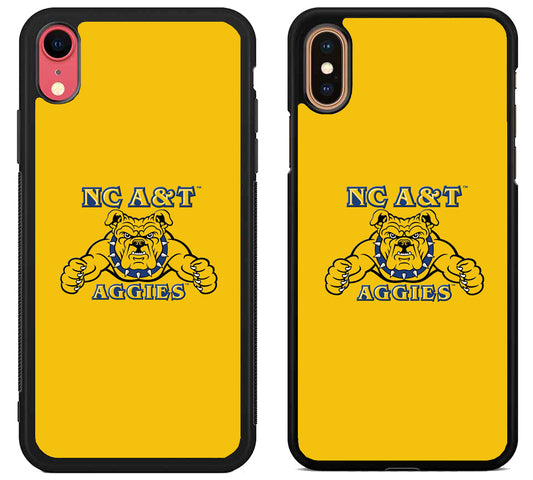 North Carolina A&T Aggies Logo iPhone X | Xs | Xr | Xs Max Case