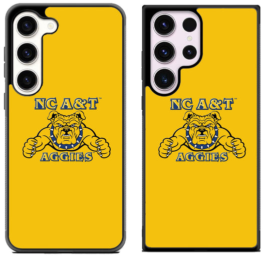North Carolina A&T Aggies Logo Samsung Galaxy S23 | S23+ | S23 Ultra Case