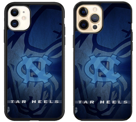 North Carolina Tar Heels Logo iPhone 12 | 12 Mini | 12 Pro | 12 Pro Max Case