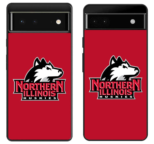 Northern Illinois Huskies Logo Google Pixel 6 | 6A | 6 Pro Case
