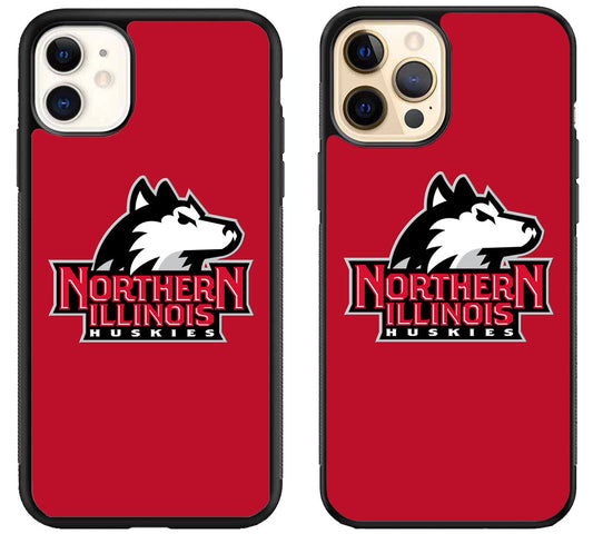 Northern Illinois Huskies Logo iPhone 12 | 12 Mini | 12 Pro | 12 Pro Max Case