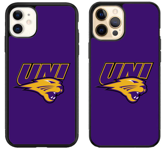 Northern Iowa Panthers Logo iPhone 12 | 12 Mini | 12 Pro | 12 Pro Max Case
