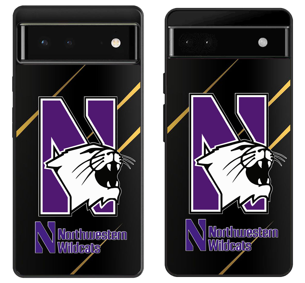 Northwestern Wildcats Metallic Google Pixel 6 | 6A | 6 Pro Case