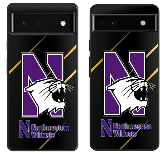 Northwestern Wildcats Metallic Google Pixel 6 | 6A | 6 Pro Case