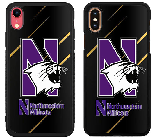 Northwestern Wildcats Metallic iPhone X | Xs | Xr | Xs Max Case