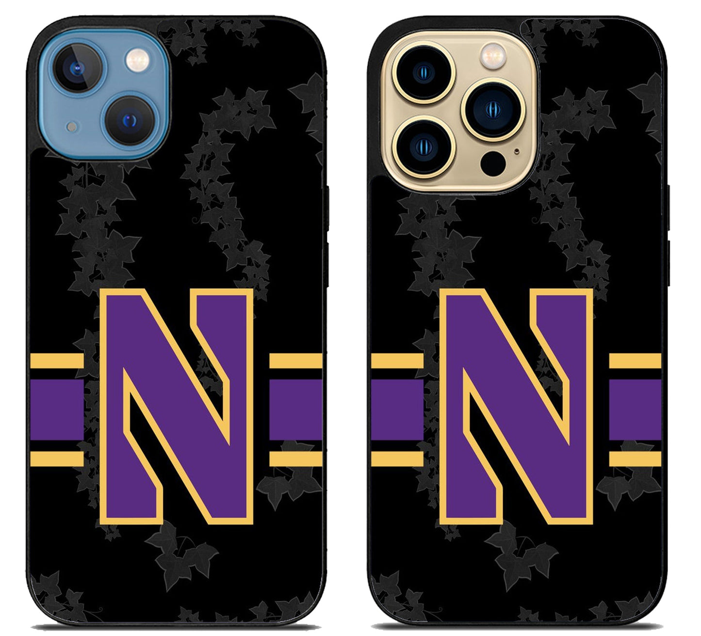 Northwestern Wildcats Stripe iPhone 14 | 14 Plus | 14 Pro | 14 Pro Max Case