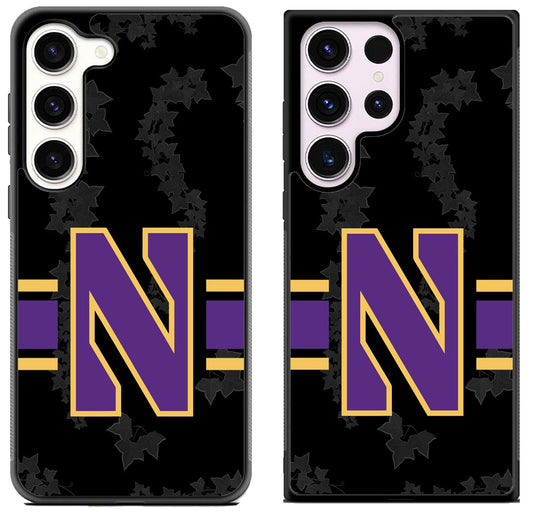 Northwestern Wildcats Stripe Samsung Galaxy S23 | S23+ | S23 Ultra Case