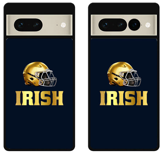 Notre Dame Fighting Irish football Google Pixel 7 | 7 Pro Case