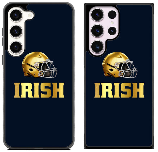 Notre Dame Fighting Irish football Samsung Galaxy S23 | S23+ | S23 Ultra Case