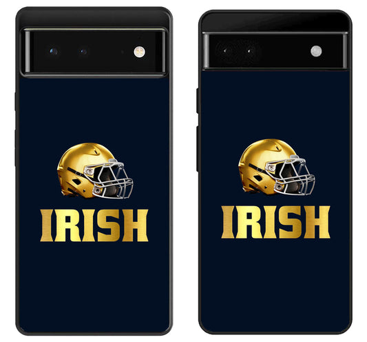 Notre Dame Fighting Irish football Google Pixel 6 | 6A | 6 Pro Case