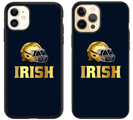 Notre Dame Fighting Irish football iPhone 12 | 12 Mini | 12 Pro | 12 Pro Max Case