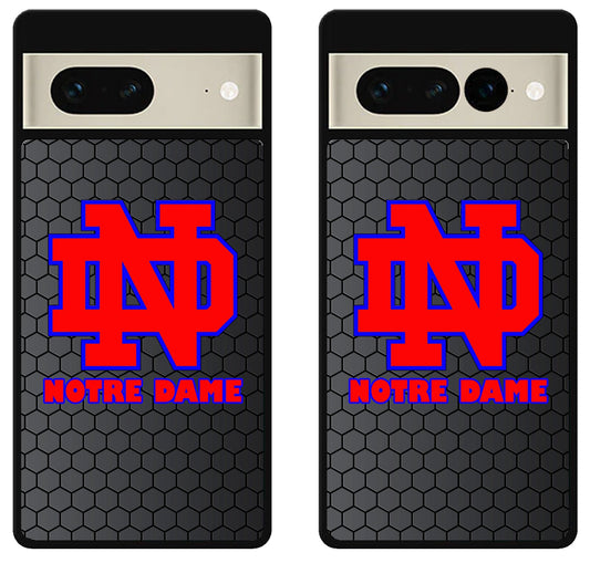 Notre Dame Hexagon Fighting Irish Google Pixel 7 | 7 Pro Case