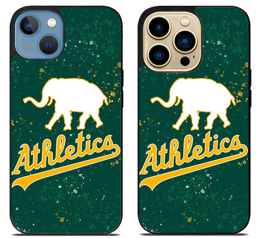 Oakland Athletics Cover iPhone 14 | 14 Plus | 14 Pro | 14 Pro Max Case