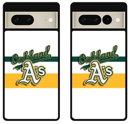 Oakland Athletics Logo Google Pixel 7 | 7 Pro Case
