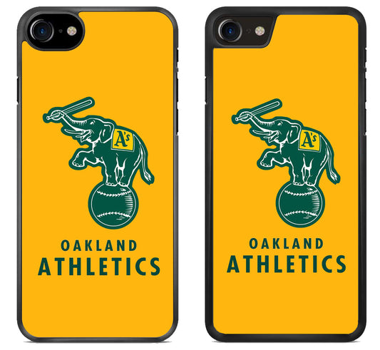 Oakland Athletics Logo Yellow iPhone SE 2020 | iPhone SE 2022 Case