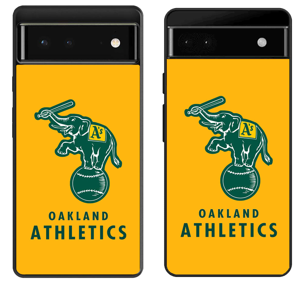 Oakland Athletics Logo Yellow Google Pixel 6 | 6A | 6 Pro Case