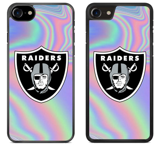Oakland Raiders Holographic iPhone SE 2020 | iPhone SE 2022 Case