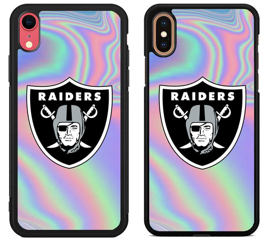 Oakland Raiders Holographic iPhone X | Xs | Xr | Xs Max Case
