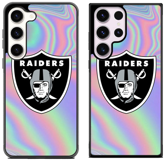 Oakland Raiders Holographic Samsung Galaxy S23 | S23+ | S23 Ultra Case