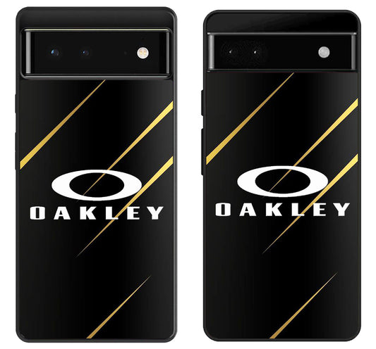 Oakley Black Metallic Google Pixel 6 | 6A | 6 Pro Case