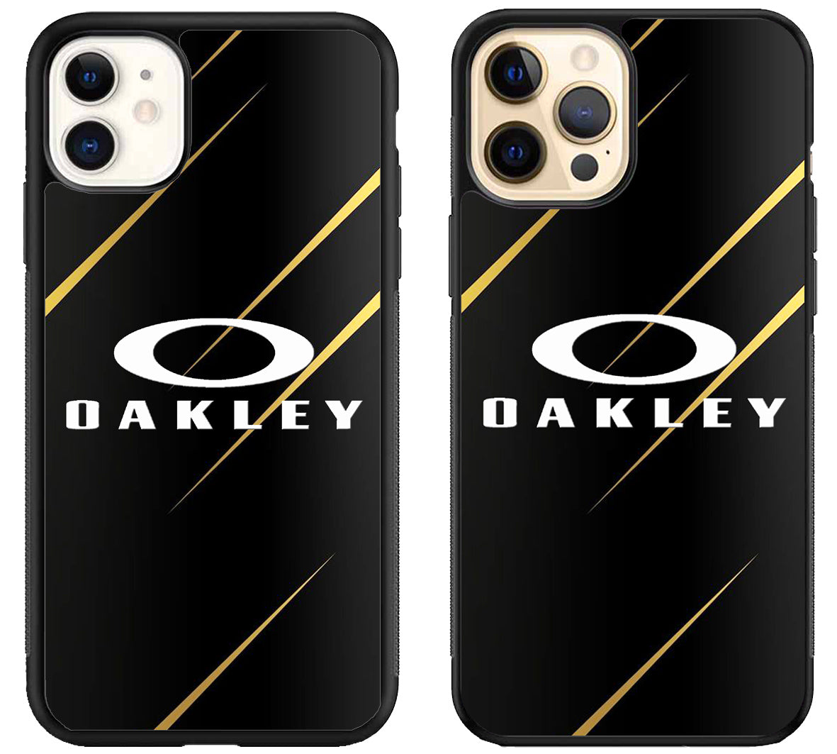 Oakley Black Metallic iPhone 12 | 12 Mini | 12 Pro | 12 Pro Max Case