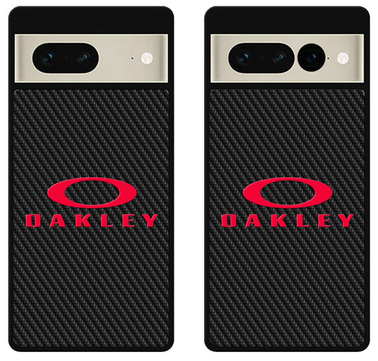 Oakley Logo Carbon Google Pixel 7 | 7 Pro Case