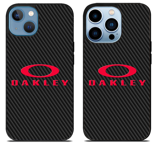 Oakley Logo Carbon iPhone 13 | 13 Mini | 13 Pro | 13 Pro Max Case