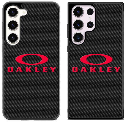 Oakley Logo Carbon Samsung Galaxy S23 | S23+ | S23 Ultra Case