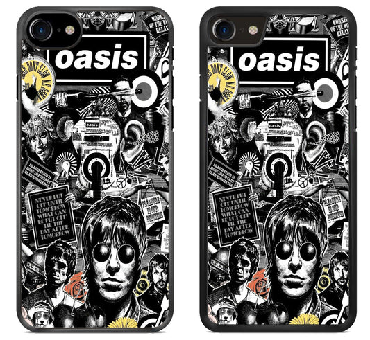 Oasis Logo Collage iPhone SE 2020 | iPhone SE 2022 Case