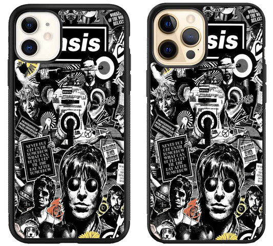 Oasis Logo Collage iPhone 12 | 12 Mini | 12 Pro | 12 Pro Max Case