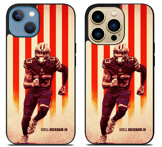 Odell Beckham Jr Cleveland Brown iPhone 14 | 14 Plus | 14 Pro | 14 Pro Max Case