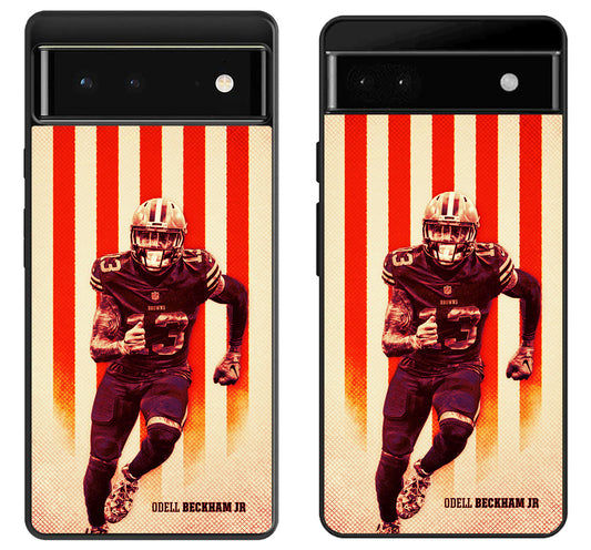 Odell Beckham Jr Cleveland Brown Google Pixel 6 | 6A | 6 Pro Case