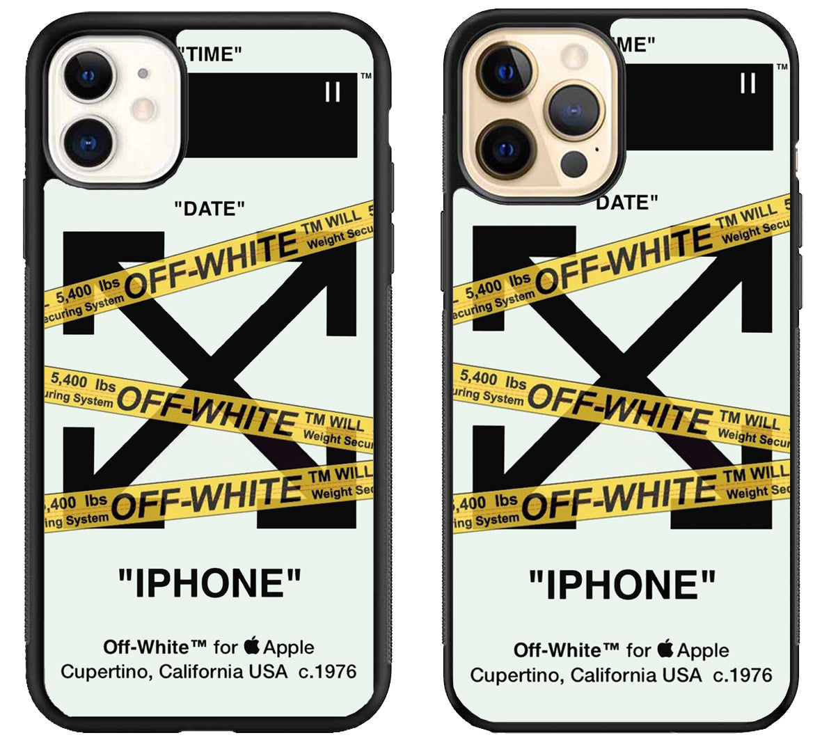 Off White Cover iPhone 12 | 12 Mini | 12 Pro | 12 Pro Max Case